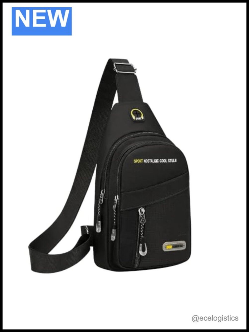 Waterproof Sling Bag Crossbody Backpack Travel Hiking Chest Shoulder Bag